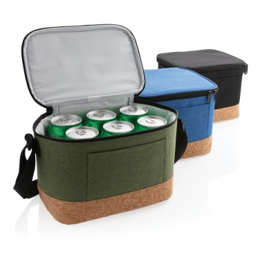 Logotrade business gift image of: Two tone cooler bag with cork detail