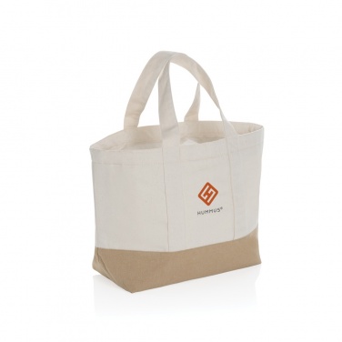 Logo trade promotional gifts picture of: Impact Aware™ 285 gsm rcanvas cooler bag undyed