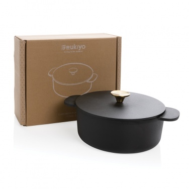 Logo trade promotional gifts picture of: Ukiyo cast iron pan medium