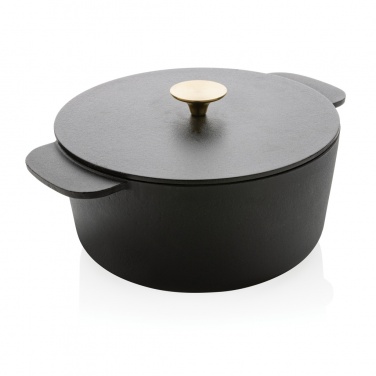 Logo trade corporate gifts image of: Ukiyo cast iron pan large