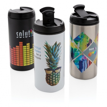 Logo trade promotional giveaways picture of: Metro tumbler