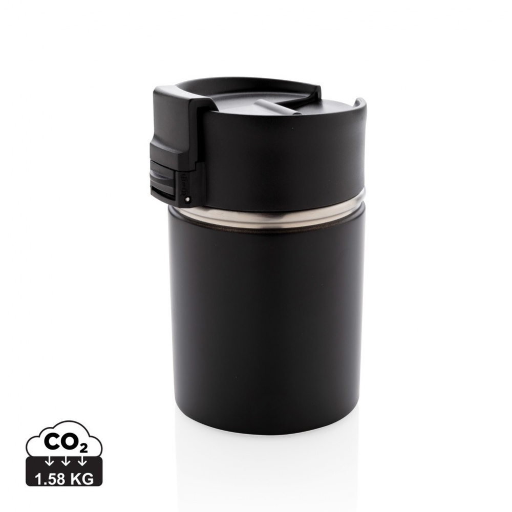 Logo trade business gifts image of: Bogota compact vacuum mug with ceramic coating