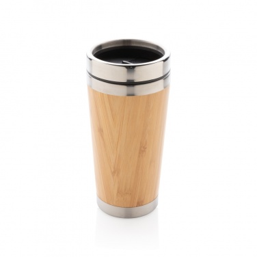 Logo trade promotional merchandise image of: Bamboo tumbler