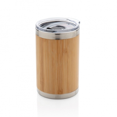 Logo trade advertising product photo of: Bamboo coffee to go tumbler