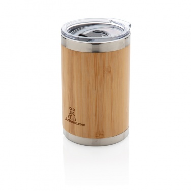 Logotrade promotional product picture of: Bamboo coffee to go tumbler