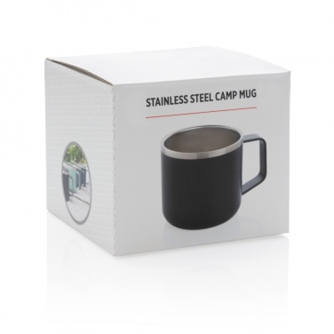 Logotrade business gift image of: Stainless steel camp mug