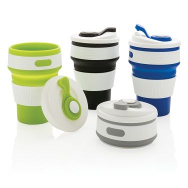 Logotrade promotional gift picture of: Foldable silicone cup