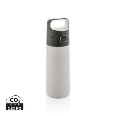 Logo trade corporate gifts image of: Hydrate leak proof lockable vacuum bottle