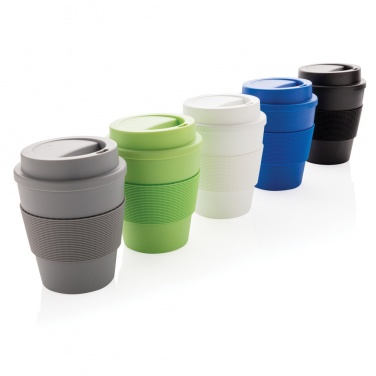 Logo trade promotional gifts image of: Reusable Coffee cup with screw lid 350ml