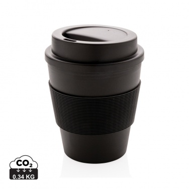 Logo trade corporate gifts image of: Reusable Coffee cup with screw lid 350ml