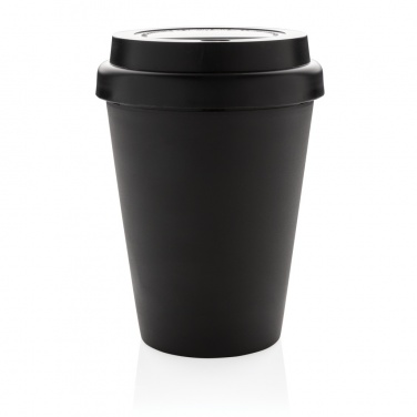 Logotrade promotional product picture of: Reusable double wall coffee cup 300ml