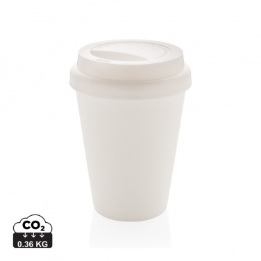 Logo trade promotional gift photo of: Reusable double wall coffee cup 300ml