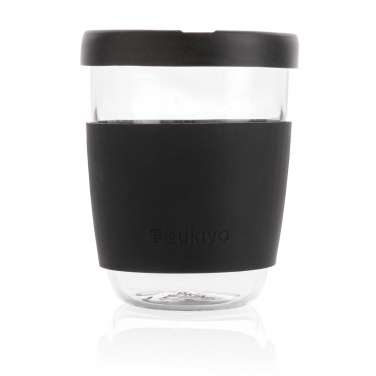 Logo trade advertising products picture of: Ukiyo borosilicate glass with silicone lid and sleeve