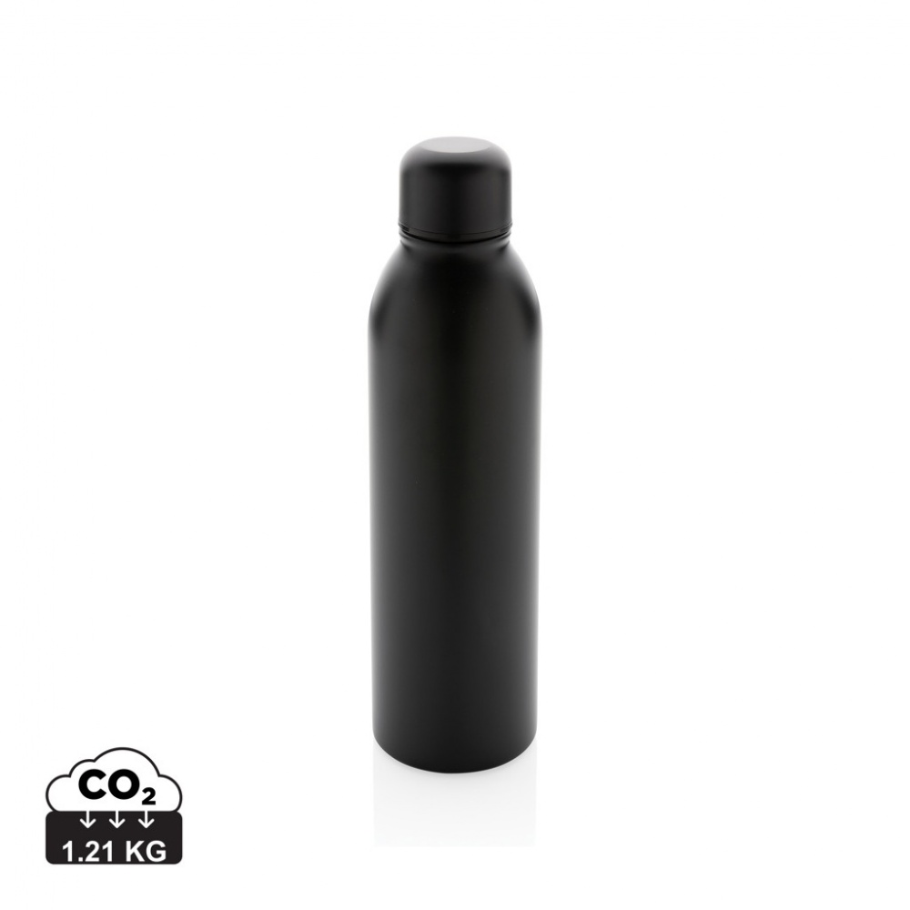 Logo trade promotional product photo of: RCS Recycled stainless steel vacuum bottle 500ML