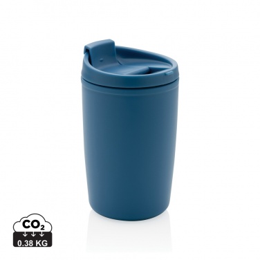 Logo trade promotional items image of: GRS Recycled PP tumbler with flip lid