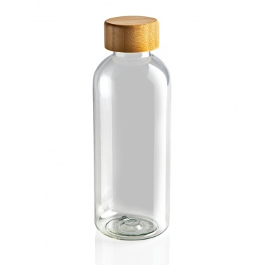 Logotrade promotional gift image of: RCS RPET bottle with bamboo lid