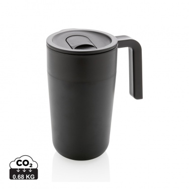 Logo trade promotional item photo of: GRS Recycled PP and SS mug with handle