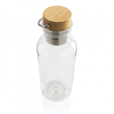 Logotrade promotional merchandise photo of: RCS RPET bottle with bamboo lid and handle