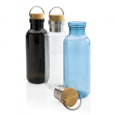 Logotrade promotional item image of: RCS RPET bottle with bamboo lid and handle