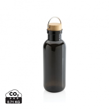 Logotrade corporate gift picture of: RCS RPET bottle with bamboo lid and handle