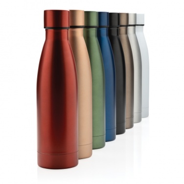 Logo trade corporate gifts image of: RCS Recycled stainless steel solid vacuum bottle