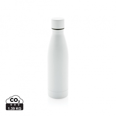 Logotrade promotional merchandise image of: RCS Recycled stainless steel solid vacuum bottle