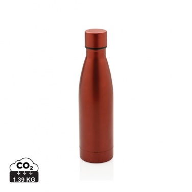 Logotrade corporate gift image of: RCS Recycled stainless steel solid vacuum bottle