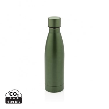 Logo trade business gift photo of: RCS Recycled stainless steel solid vacuum bottle