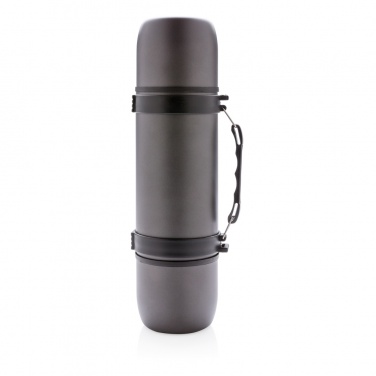 Logo trade advertising product photo of: Vacuum flask with 2 cups