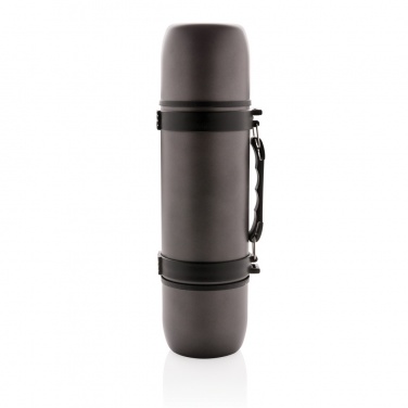 Logo trade corporate gifts picture of: Vacuum flask with 2 cups