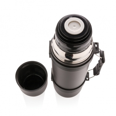 Logo trade promotional item photo of: Vacuum flask with 2 cups