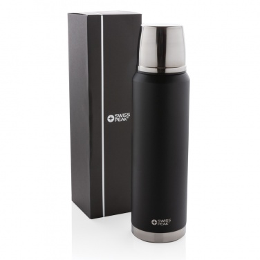 Logotrade promotional giveaway image of: Swiss Peak Elite 1L copper vacuum flask