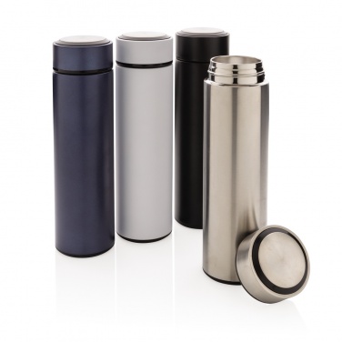 Logo trade promotional merchandise picture of: Vacuum stainless steel bottle