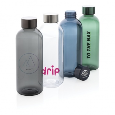 Logo trade promotional giveaway photo of: Leakproof water bottle with metallic lid