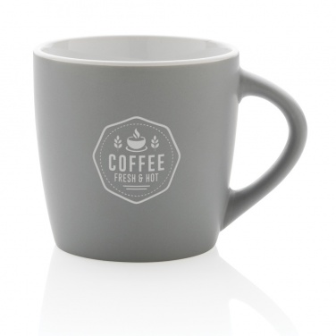 Logo trade promotional products image of: Ceramic mug with coloured inner 300ml