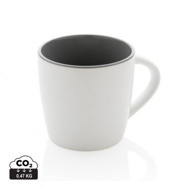 Logo trade promotional items picture of: Ceramic mug with coloured inner 300ml