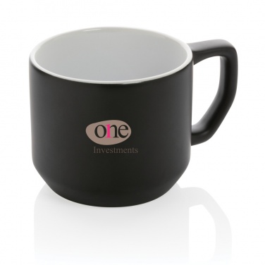 Logotrade promotional items photo of: Ceramic modern mug 350ml