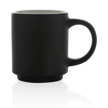 Logo trade promotional giveaway photo of: Ceramic stackable mug 180ml