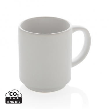 Logo trade business gift photo of: Ceramic stackable mug 180ml