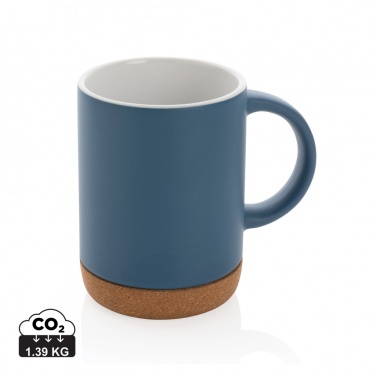 Logotrade advertising product image of: Ceramic mug with cork base 280ml