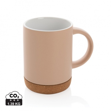 Logotrade corporate gifts photo of: Ceramic mug with cork base 280ml