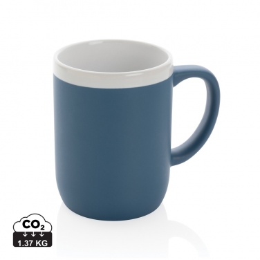 Logotrade promotional gift image of: Ceramic mug with white rim 300ml