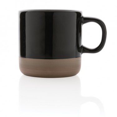 Logo trade promotional gifts image of: Glazed ceramic mug 360ml