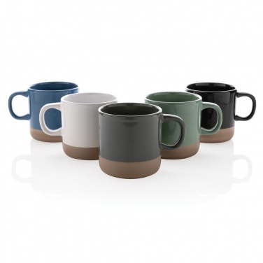 Logo trade promotional gifts picture of: Glazed ceramic mug 360ml