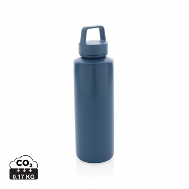 Logo trade advertising product photo of: RCS certified recycled PP water bottle with handle