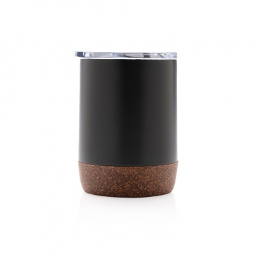 Logo trade corporate gifts picture of: RCS Re-steel cork small vacuum coffee mug