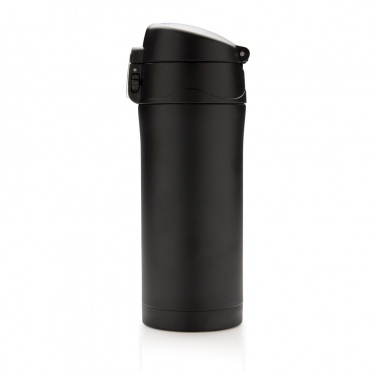 Logo trade promotional giveaway photo of: RCS Recycled stainless steel easy lock vacuum mug