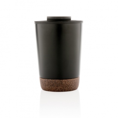 Logo trade promotional merchandise photo of: GRS RPP stainless steel cork coffee tumbler