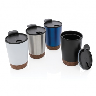 Logo trade promotional merchandise image of: GRS RPP stainless steel cork coffee tumbler