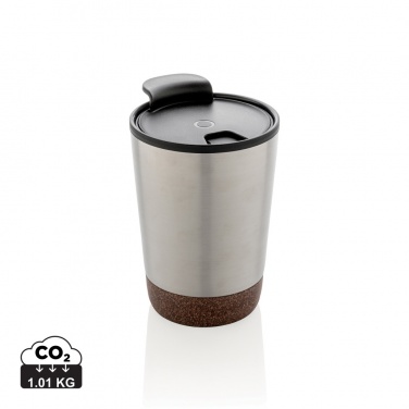 Logotrade corporate gifts photo of: GRS RPP stainless steel cork coffee tumbler